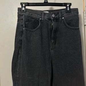 black high waisted jeans